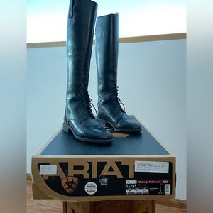 Specialty dressage knee lace riding boots